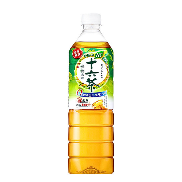 現貨免運 【十六茶】 零咖啡因 複方茶990mlx12入 Asahi朝日