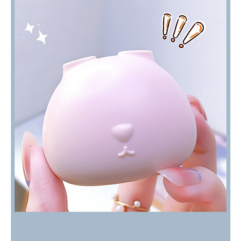 炫彩芬齡萌兔迷你修眉刀安全刮眉刀两支修眉套裝初學者女眉刀 2