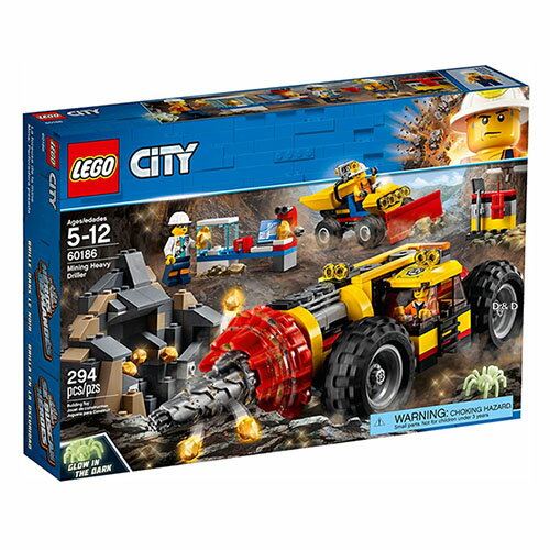 <br/><br/>  樂高積木LEGO《 LT60186 》2018 年 CITY 城市系列 - 採礦重型鑽孔機<br/><br/>
