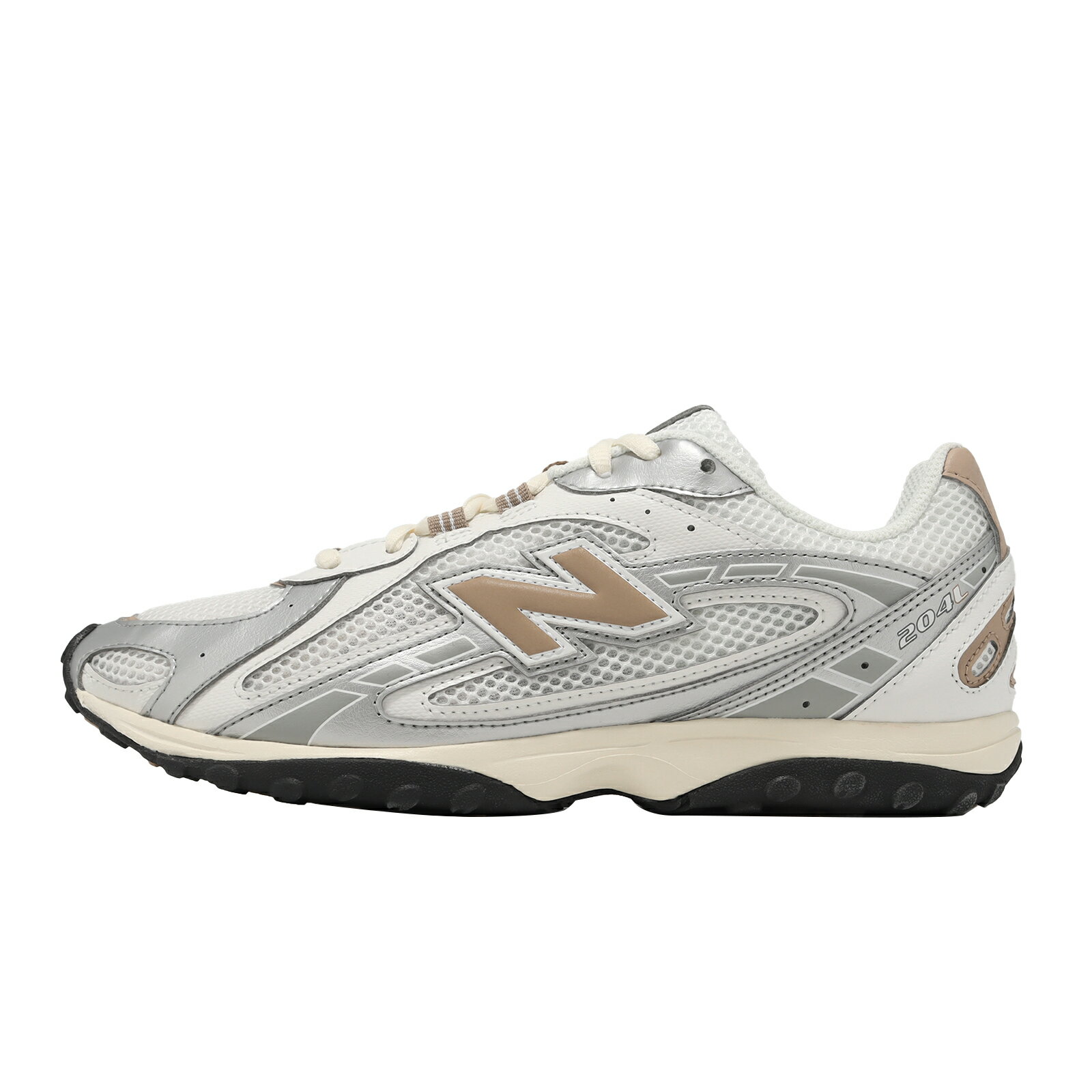New Balance NB 休閒鞋 204L 男鞋 女鞋 銀 復古 拼接  IU同款 紐巴倫 U204LSWA-D