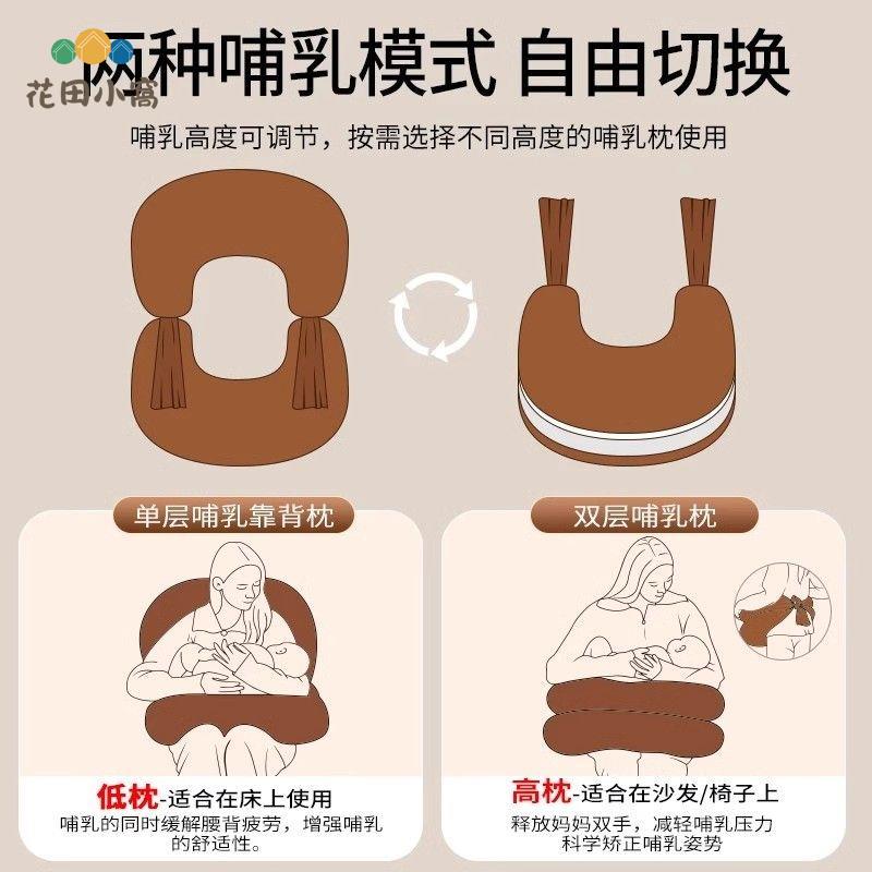 多米貝貝六合一多功能 嬰兒哺乳枕 防吐奶溢奶斜坡枕 新生兒餵奶枕頭 [PP0510025]