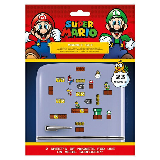 【任天堂】瑪利歐 Super Mario 趣味關卡磁鐵組