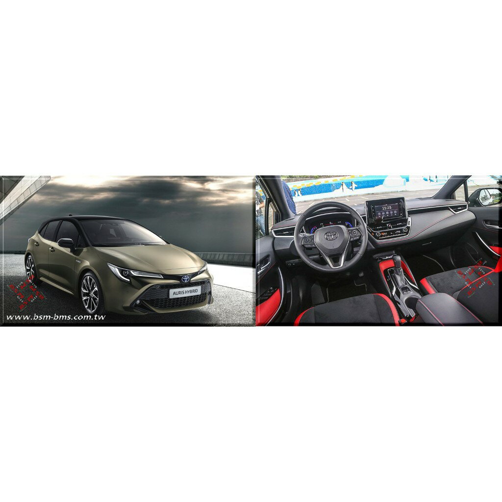 BSM｜專用仿麂皮避光墊｜Toyota Auris TRD Corolla Sport 1
