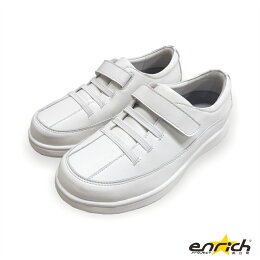 升級款★多功能足適鞋-鞋帶魔鬼氈款 三層鞋墊 小白機能鞋 護士最愛 久站族 CL1601