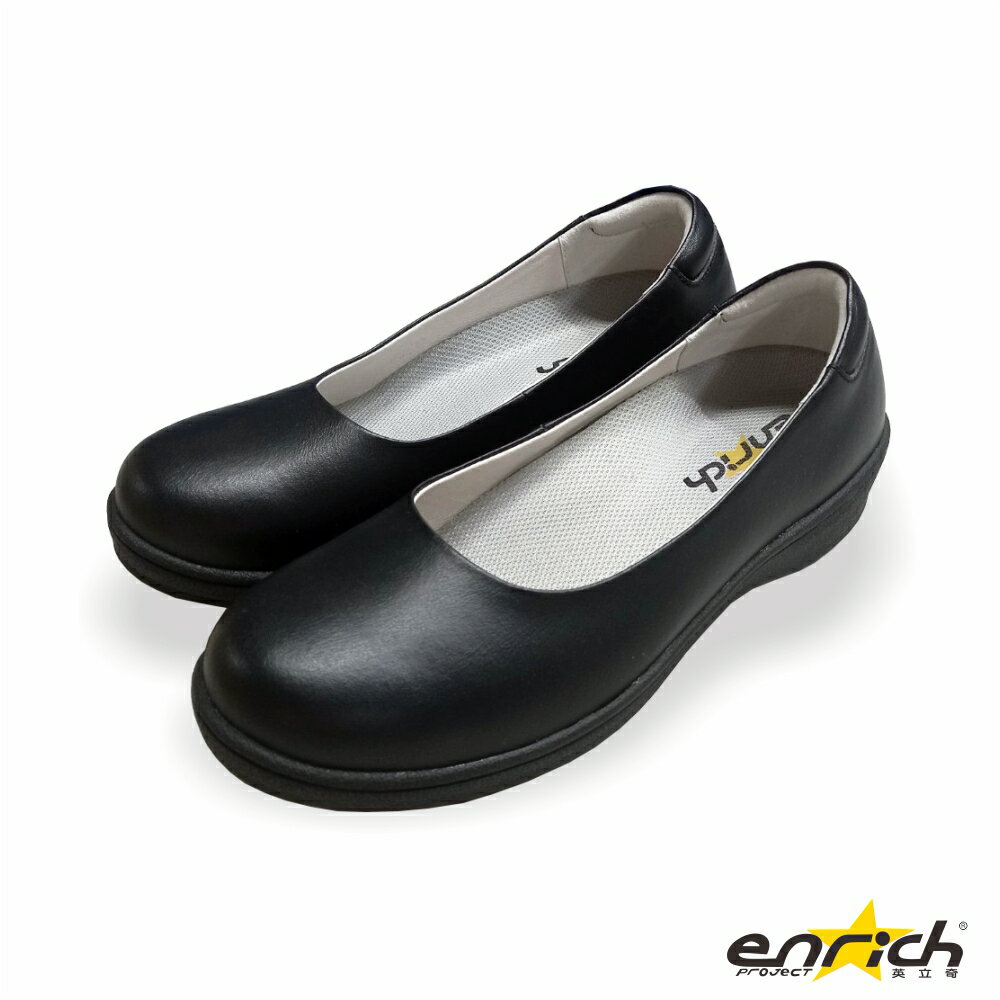 【ENRICH多功能足適鞋】NS3005(35-41)黑 女 雲柔護師鞋 護士鞋  機能鞋 健康鞋 健走鞋 櫃姐鞋