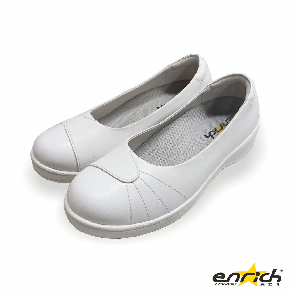 【ENRICH多功能足適鞋】NS3005(35-41) 女 雲柔護師鞋 護士鞋 小白鞋 機能鞋 健康鞋 健走鞋 櫃姐鞋