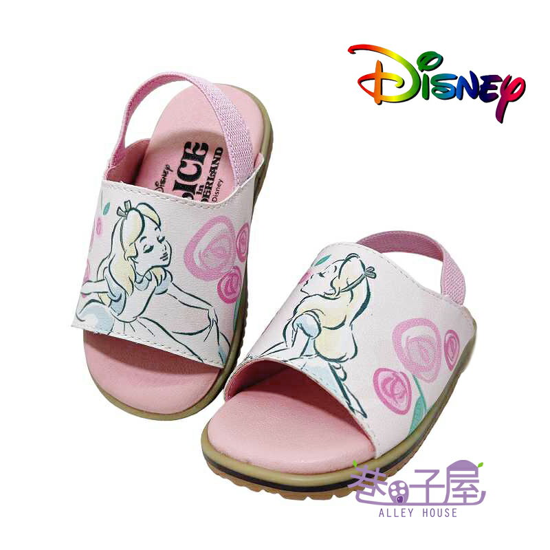 DISNEY迪士尼 童鞋 公主系列-愛麗絲 手工涼鞋 休閒涼鞋 [322217] 粉 MIT台灣製造【巷子屋】