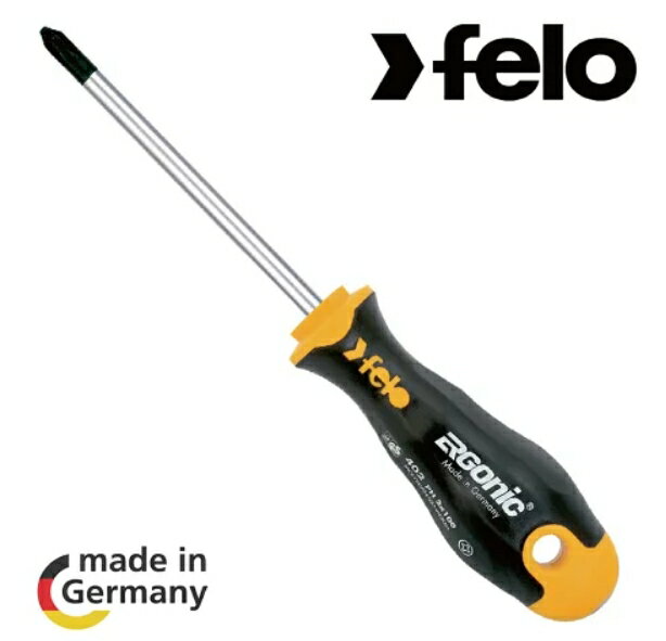 【FELO】ERGONIC402超軟柄十字起子-PH2x150mm 40220510