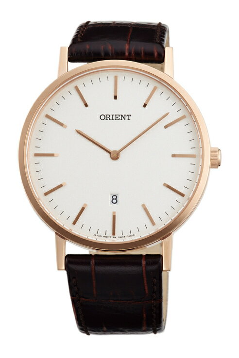 Orient 東方錶(FGW05002W)極簡風格超薄時尚腕錶/白面40mm