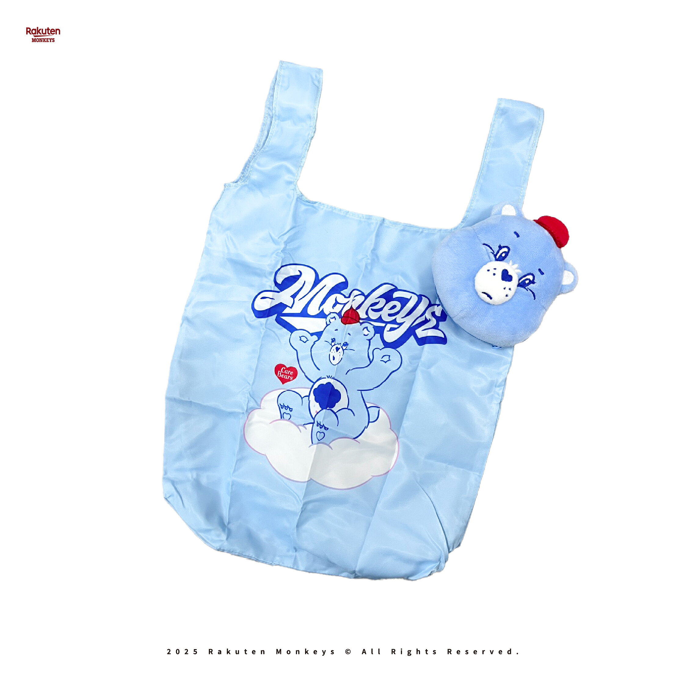 Rakuten Monkeys × Care Bears™ - 立體玩偶吊飾購物袋(4款) 3