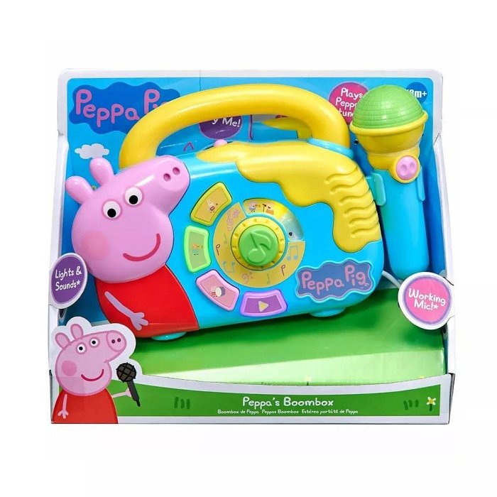 Peppa Pig 粉紅豬小妹歡唱兒歌麥克風(PE49141) 559元