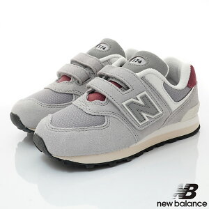 New Balance童鞋經典復古運動鞋系列PV574KBR灰(中小童段)