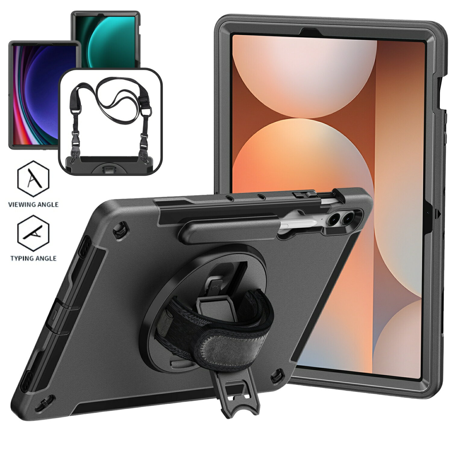 【5少量現貨】 TPU 軍規保護殼 適 三星 Galaxy Tab S10 FE+ S10+ S10 Ultra A9+ S9 保護套