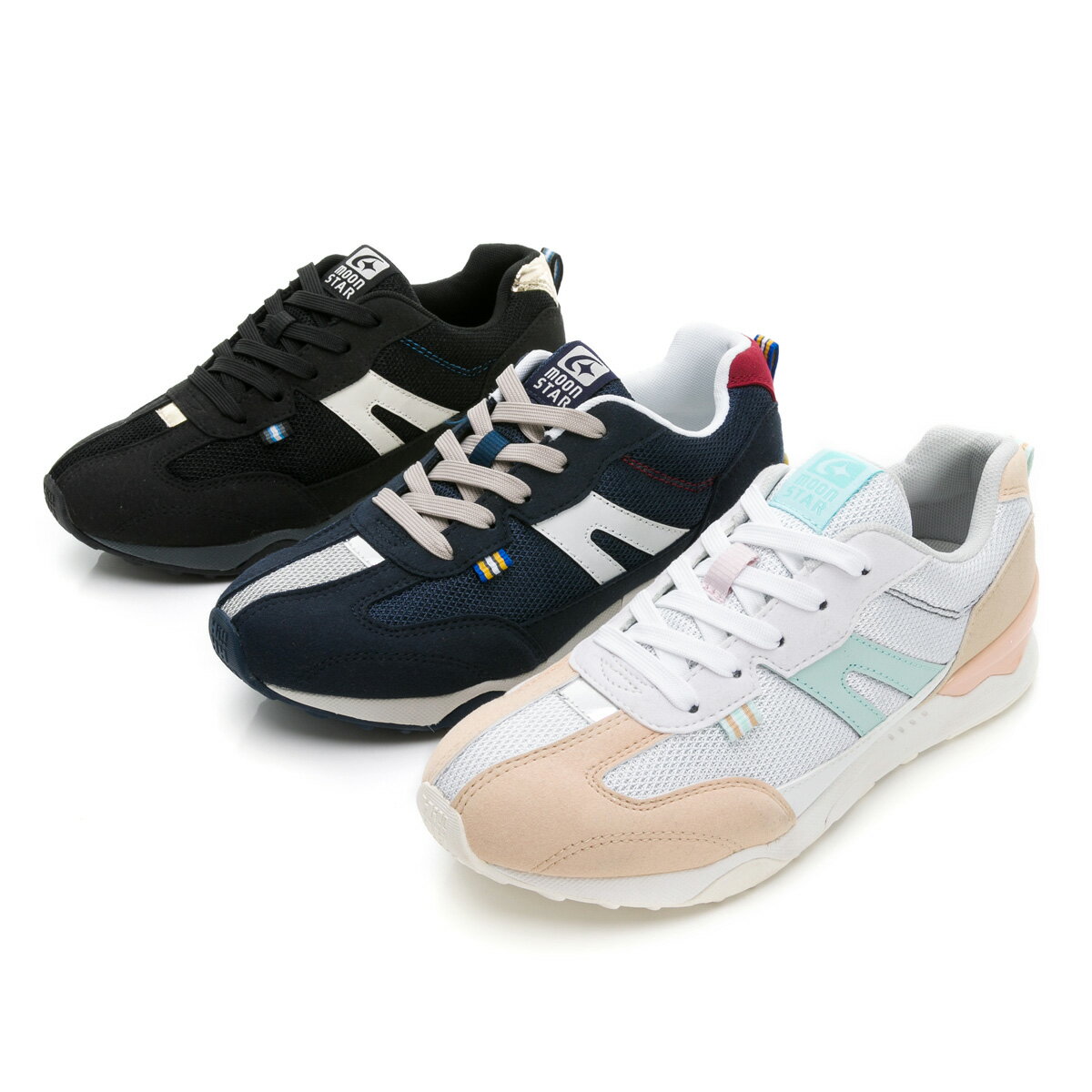 日本月星Moonstar機能童鞋HI系列高機能親子運動鞋三色(大人/中大童)