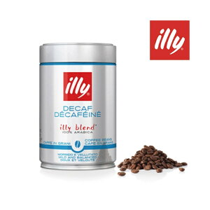 義大利【illy】阿拉比卡低咖啡因咖啡豆｜250g｜總代理公司貨