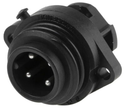 C01620C00310012 Amphenol 4P 公頭 3+PE 標準環形連接器(含稅)【佑齊企業】