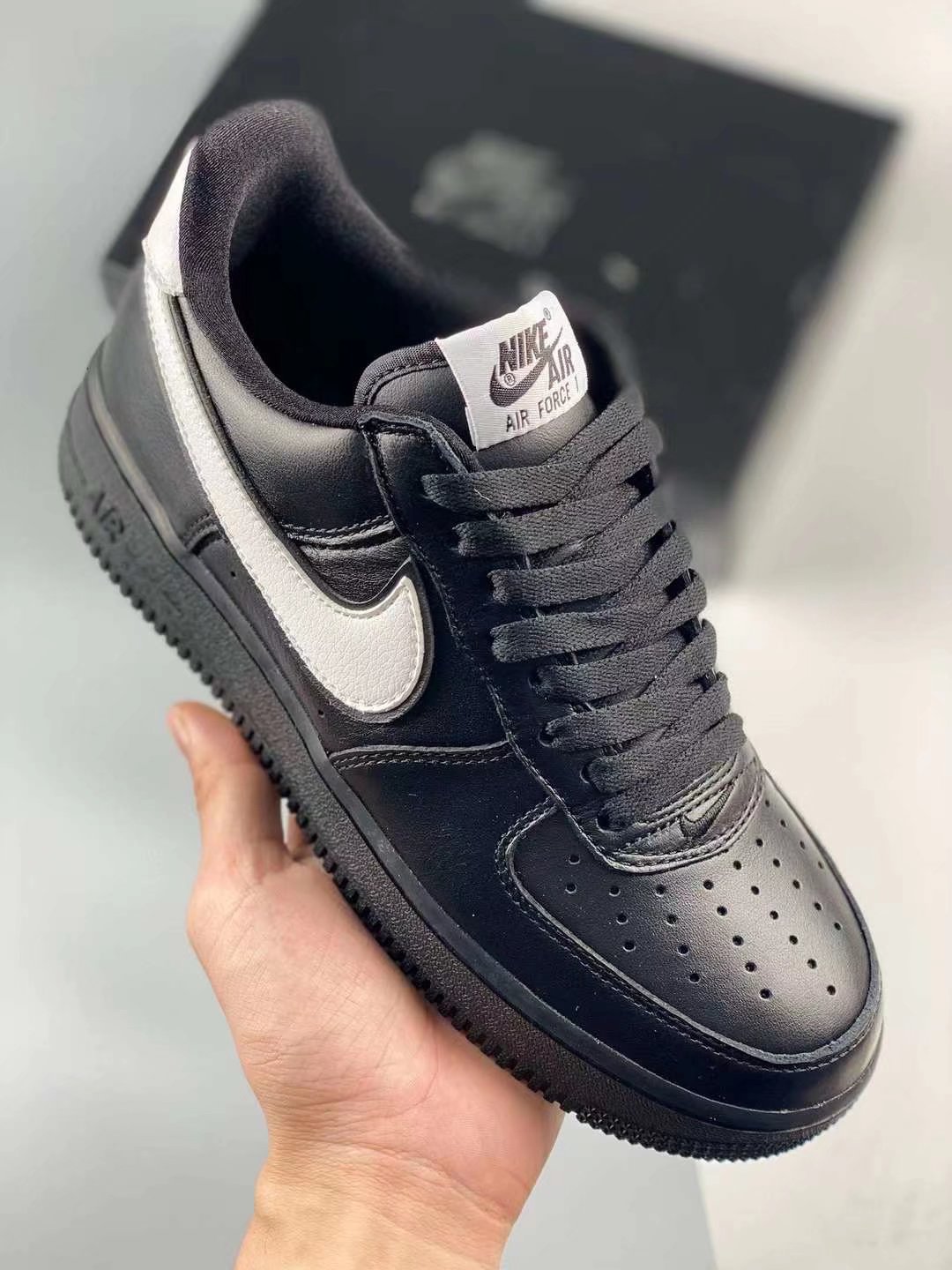 Nike Air Force 1 黑白 男女鞋