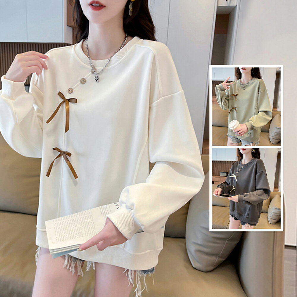 ＊ORead＊韓版圓領薄上衣(3色M~2XL)【限定加碼✿全館滿額再折】 0