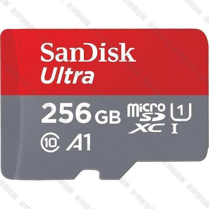 【全球優品滙】公司貨免運 記憶卡 高速記憶卡 SanDisk Ultra microSD 記憶卡 256G A1 T