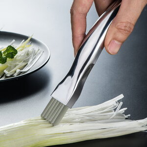 YSJ蔥絲刀切蔥器細絲刨絲蔥花刀 不銹鋼多功能創意切菜廚房神器