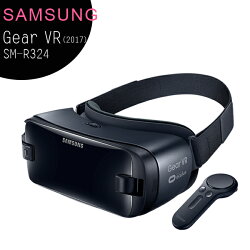 SAMSUNG Gear VR(2017)頭戴式360°虛擬裝置SM-R324(附搖控器)◆送7-11$100咖啡券
