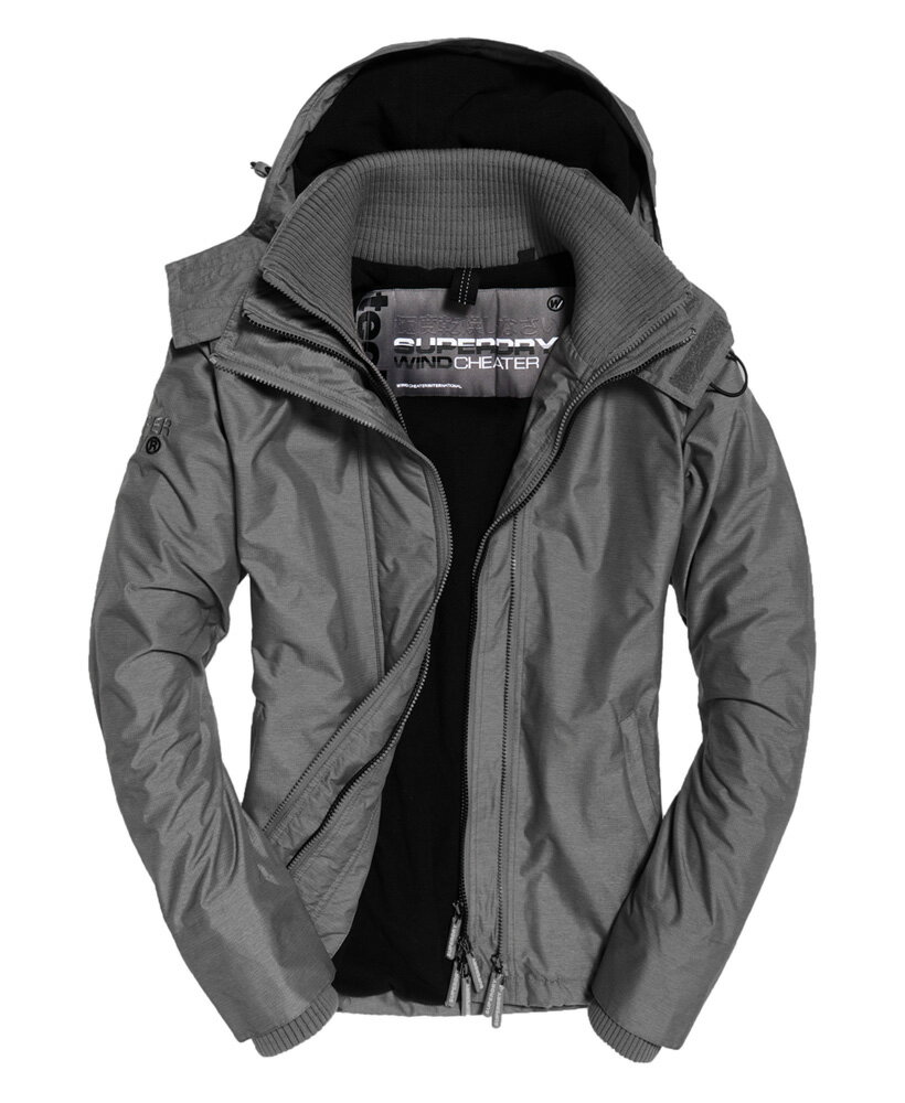 跩狗嚴選 極度乾燥 Superdry Arctic 經典款 三排拉鍊 男款 灰中黑 鐵灰 黑 內口袋 風衣 外套 刷毛防風保暖