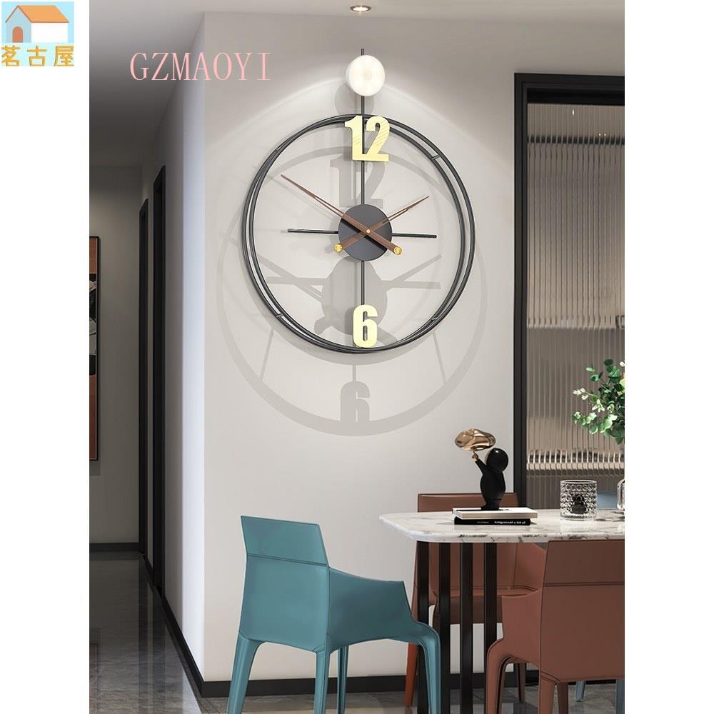 2022 掛鐘客廳家用時尚鐘錶現代簡約藝術個性大時鐘北歐