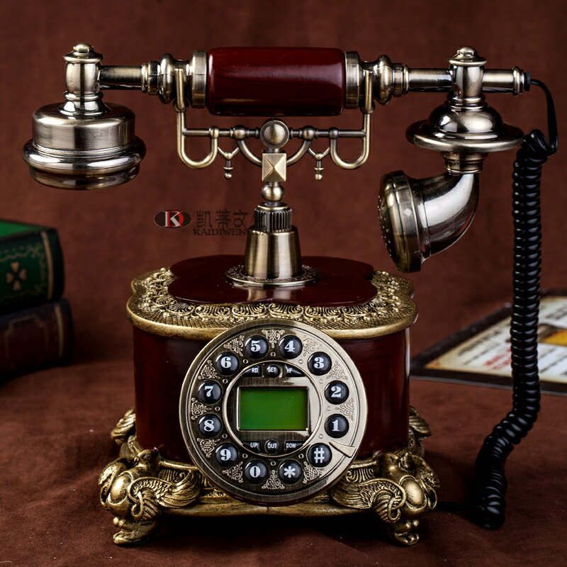 歐式仿古電話機復古有線家用辦公時尚創意座機 小山好物嚴選