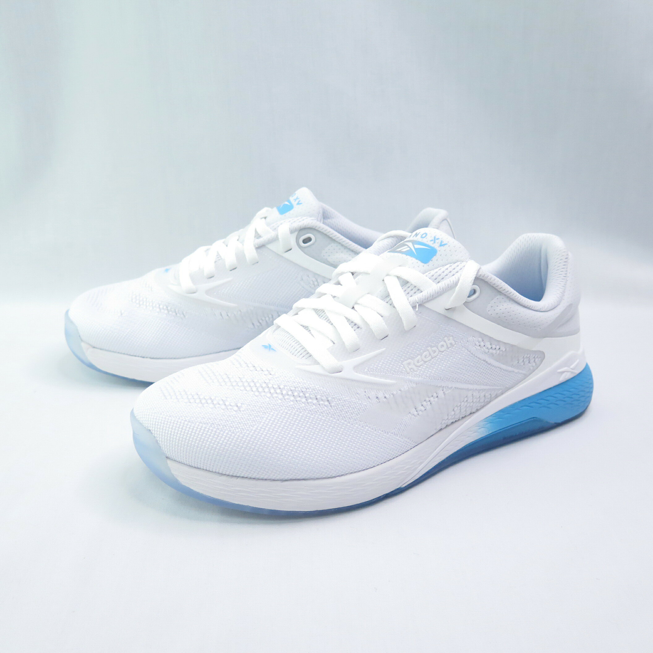 REEBOK NANO X5 100225451 女 訓練鞋 多功能 健身 重訓 白x天青石藍【iSport愛運動】