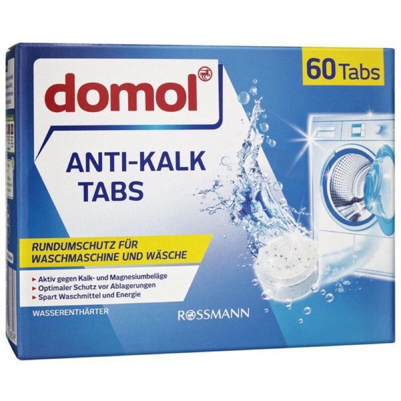 德國Domol洗衣機錠 60顆(獨立包裝)/盒