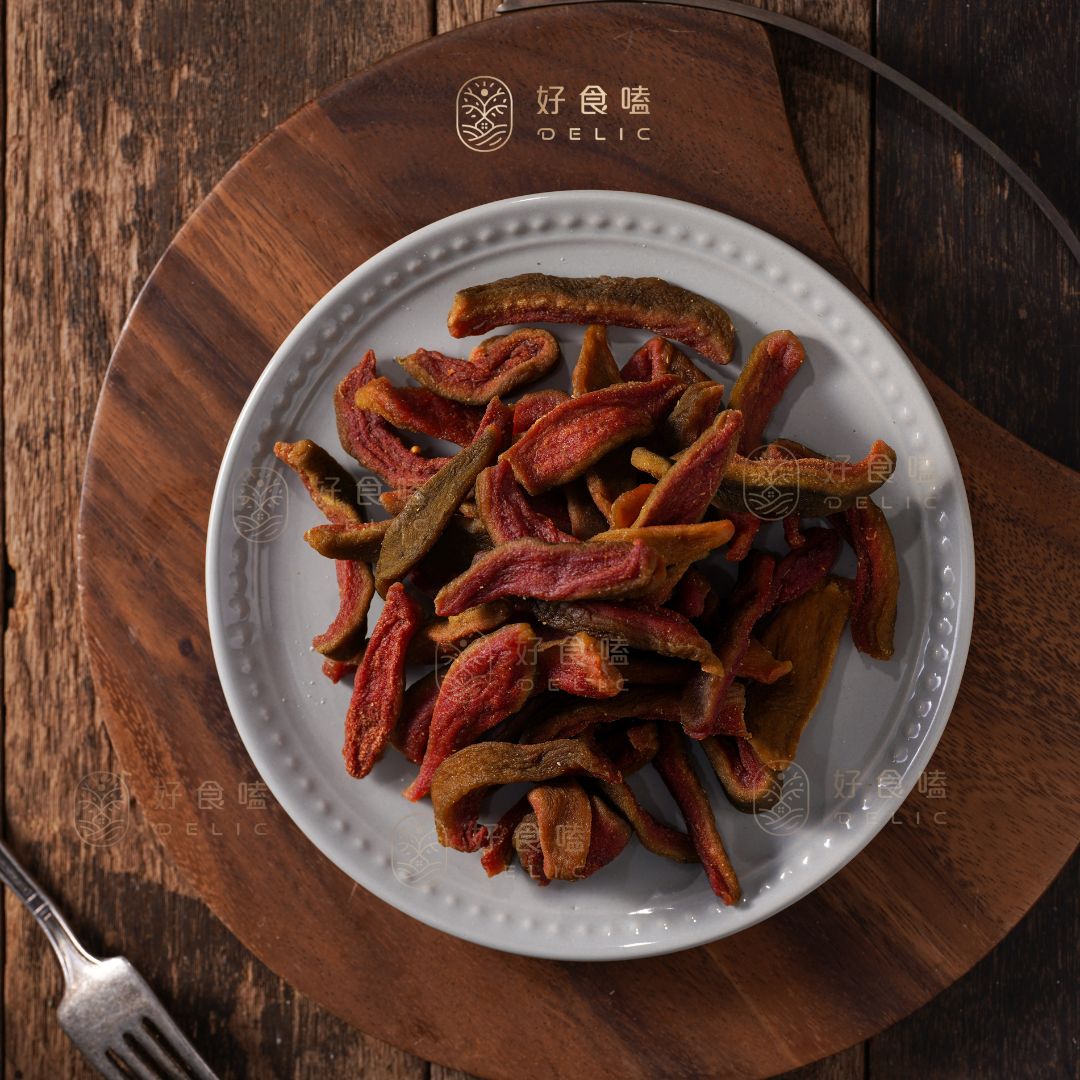 嫣紅寶石紅心芭樂乾 Dried Guava【Delic好食嗑】低溫烘培鎖住天然果香，一口嚼勁好滋味！