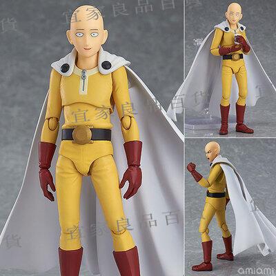 【宜家良品百貨】【熱賣】figma # 310一拳超人 琦玉老師 光頭 可動人偶 盒裝 手辦模型批發