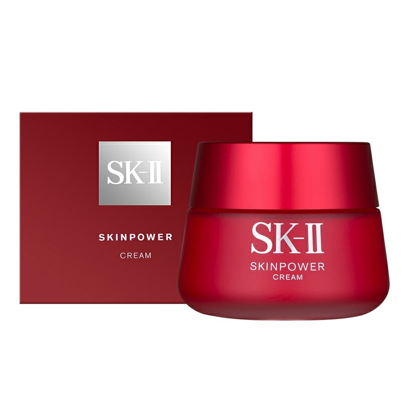 SK-II SKINPOWER 肌活能量活膚霜 80g 長年明星組合之一