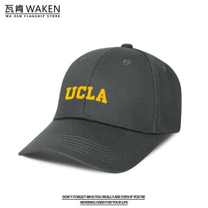 美國UCLA大學籃球帽加利福尼亞大學洛杉磯分校定制鴨舌帽棒球帽男
