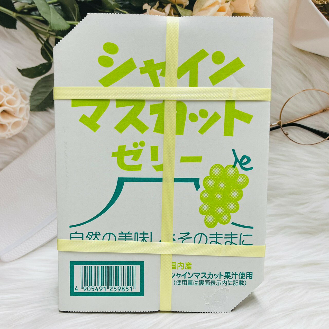 日本 AS 寶石果凍 麝香葡萄果凍 鮮果凍 BOX紙箱包裝｜全店$199免運