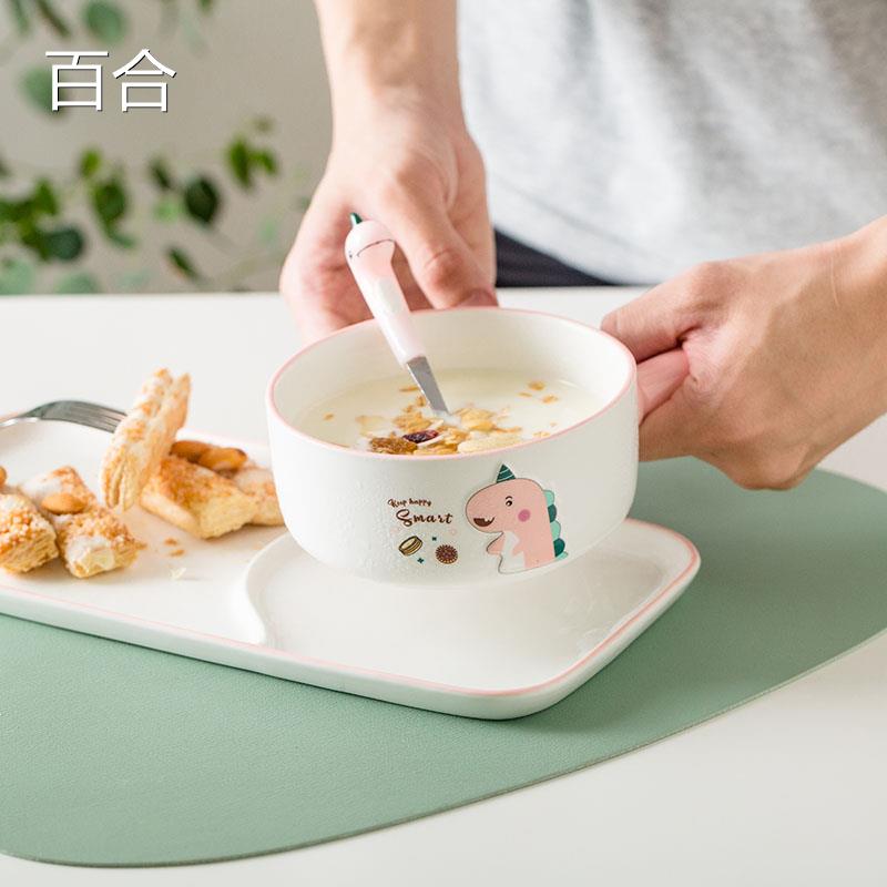 S餐具一人食家用日式創意陶瓷盤子高級感餐具套裝ins特別好看的碗