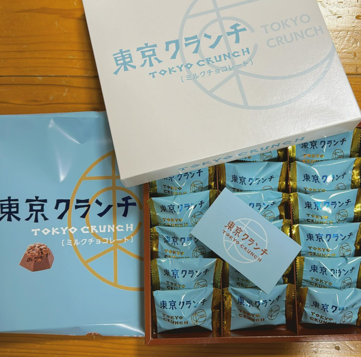 【預購】東京クランチ TOKYO CRUNCH 牛奶巧克力 羽田機場限定 東京伴手禮 日本代購