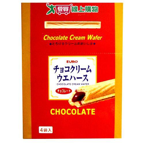 EURO巧克力威化棒100g【愛買】