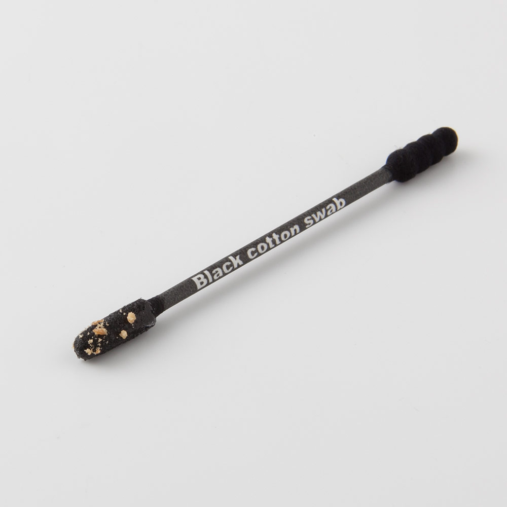 日本原裝 SANYO 山洋 黑粘著棉花棒20支入(袋裝) 7