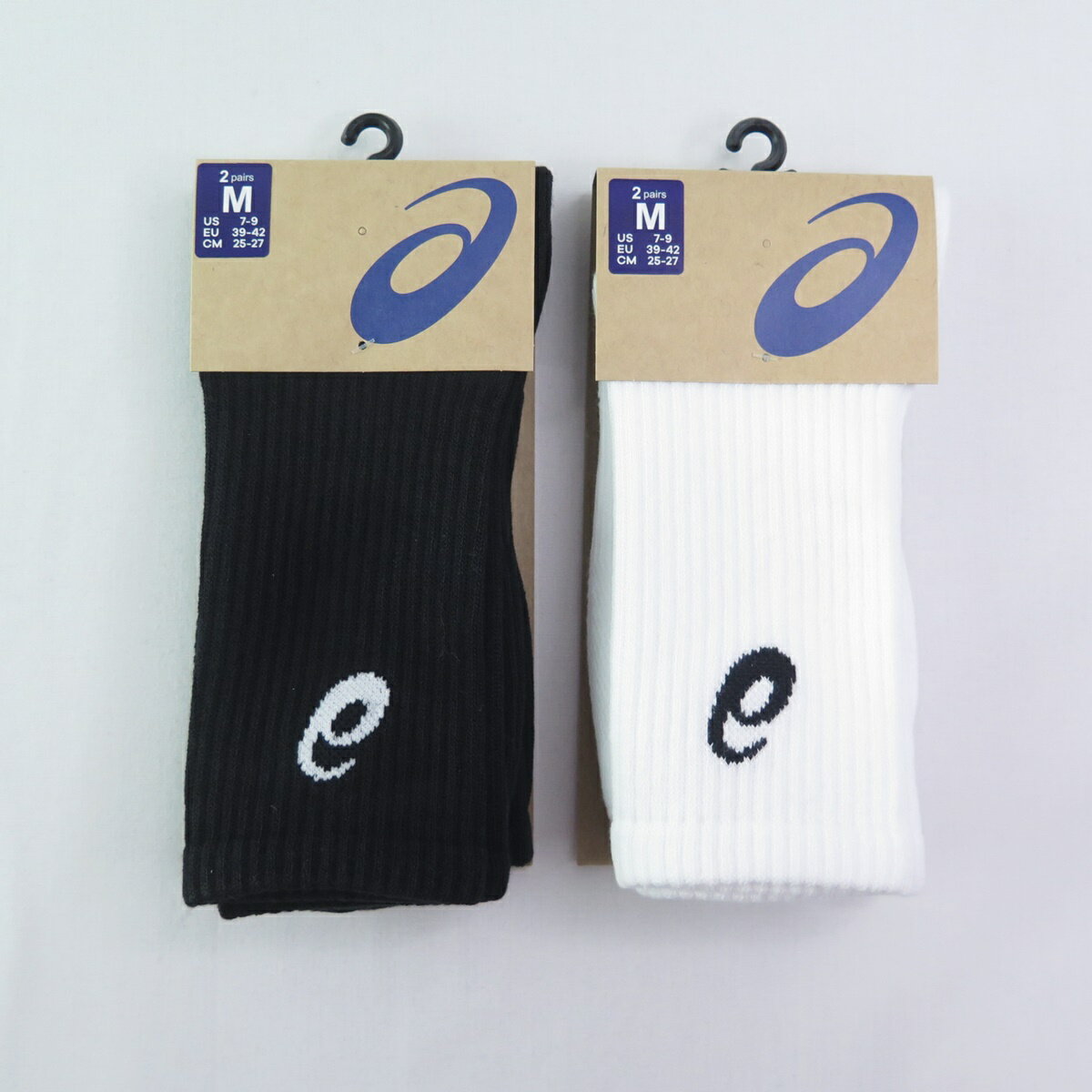 ASICS 亞瑟士 3033C029-兩入組 中筒襪 薄襪 運動襪 男女中性款 訓練 休閒【iSport愛運動】