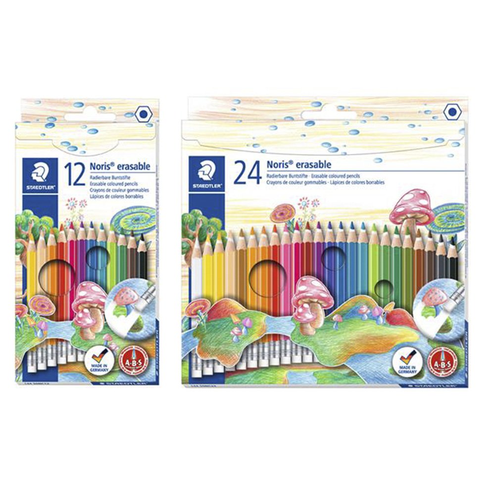 施德樓快樂學園可擦拭色鉛 12色 24色【九乘九購物網】
