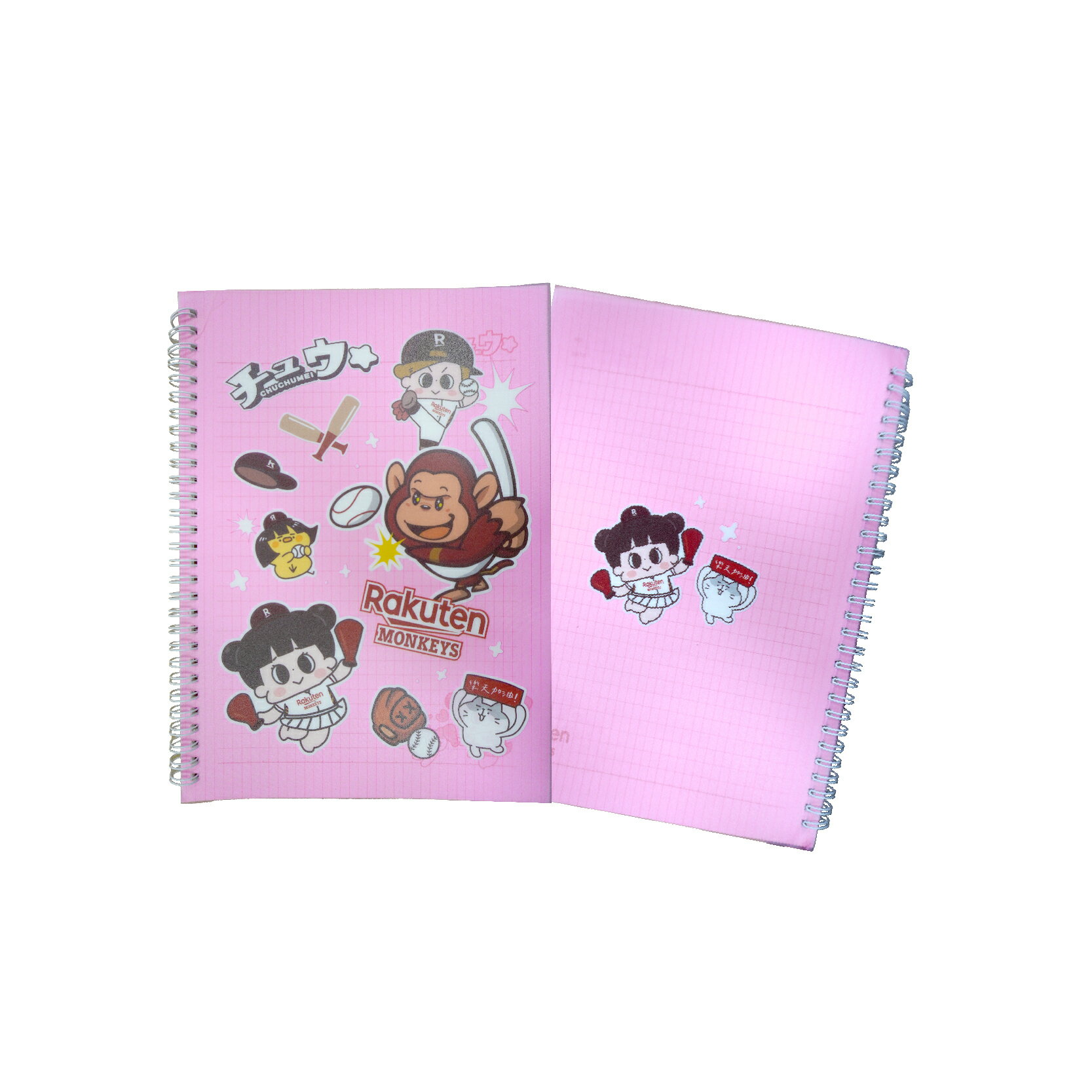 Rakuten Monkeys×啾啾妹線圈筆記本