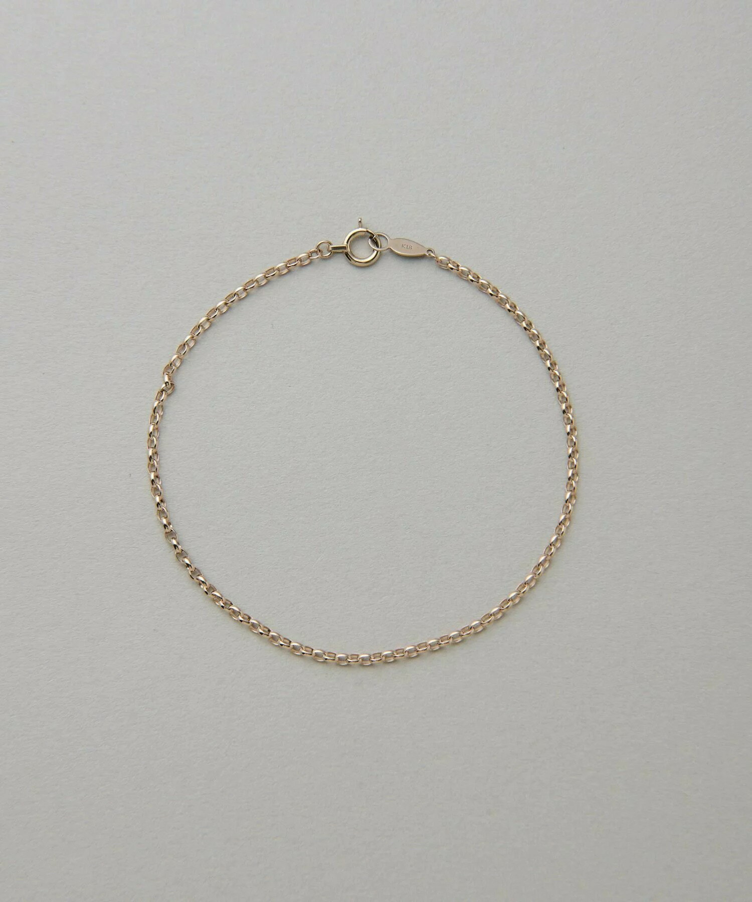 [bijoux] ete  K18RBG Tone 小豆鍊式手鍊 玫瑰金 | 手鍊 送禮 情人節 [Rakuten Fashion]