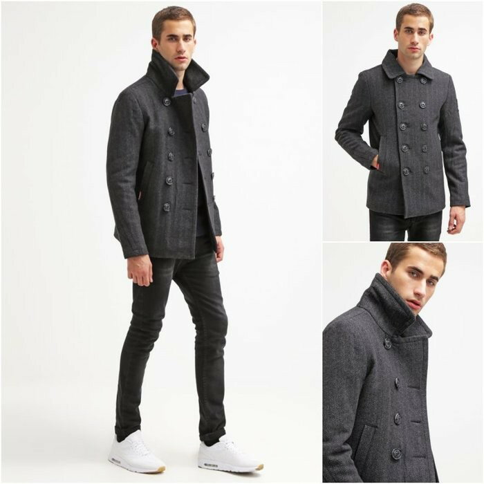 Superdry rookie hot sale pea coat