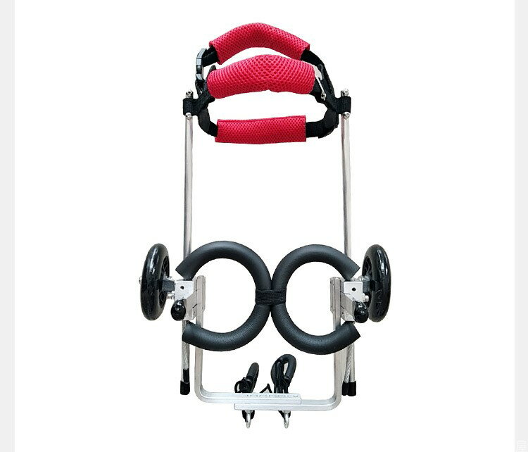 【超多款式咨詢客服】嬉皮狗輪椅寵物后肢癱瘓代步車殘疾狗狗后腿輔助貓泰迪大型支架 2