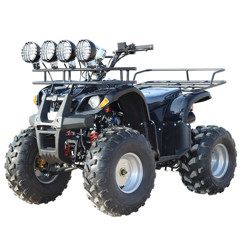 {公司貨 最低價}小公牛沙灘車四輪越野摩托車汽油成人125cc山地車差速軸傳全地形 1