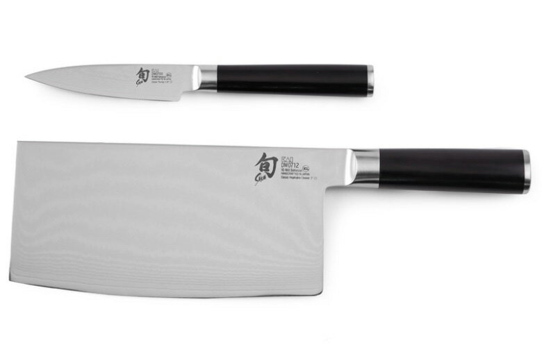 【領券滿額折100】日本製 KAI - 旬 Shun 「Classic」 兩件刀具套裝 (中式菜刀)-(DMS500)-超取免運 | 76尚宏 ...