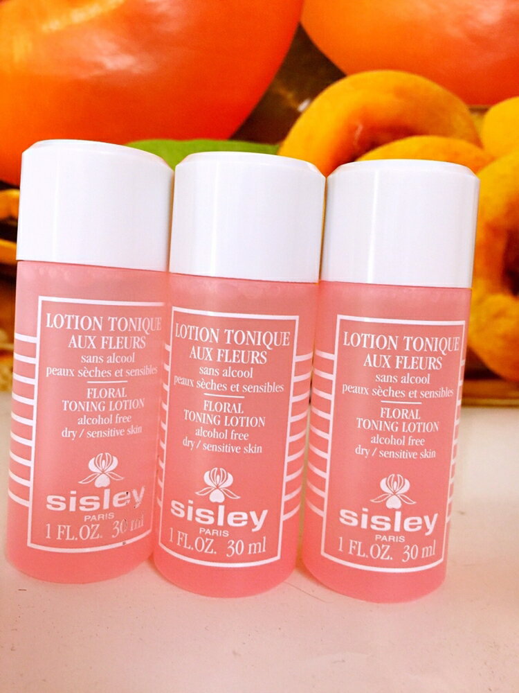 Sisley 希思黎 花香化妝水 30ml 百貨公司專櫃貨-無酒精 敏感肌膚及乾的肌膚 旅遊用