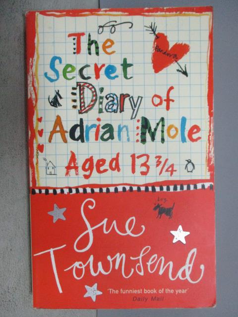 【書寶二手書T1／原文小說_MLO】The Secret Diary of Adrian Mole Aged 13 3/4