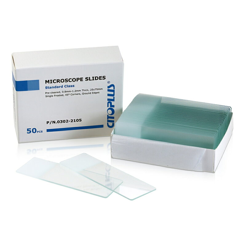 《CITOTEST》磨砂載玻片 Microscope Slide, Frosted One End